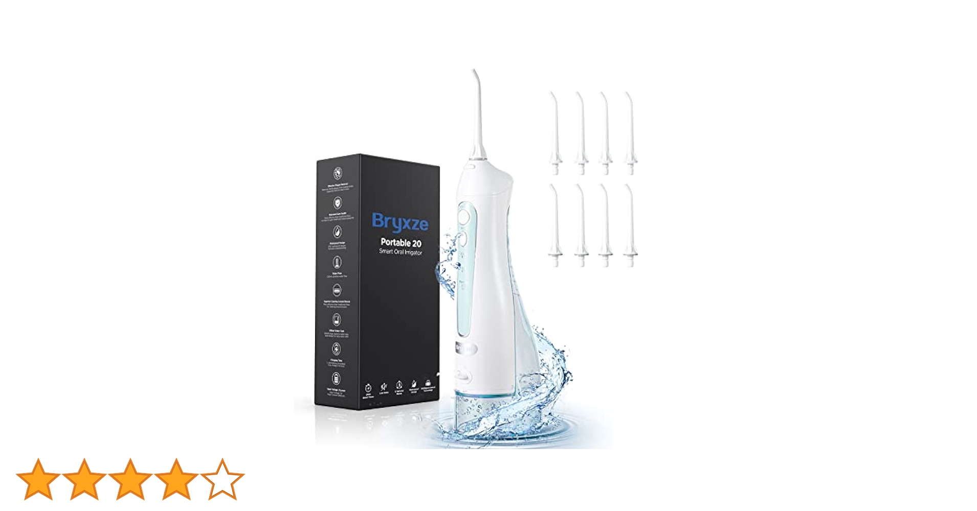 Amazon | 口腔洗浄器 Bryxze ジェットウォッシャー 替えノズル8